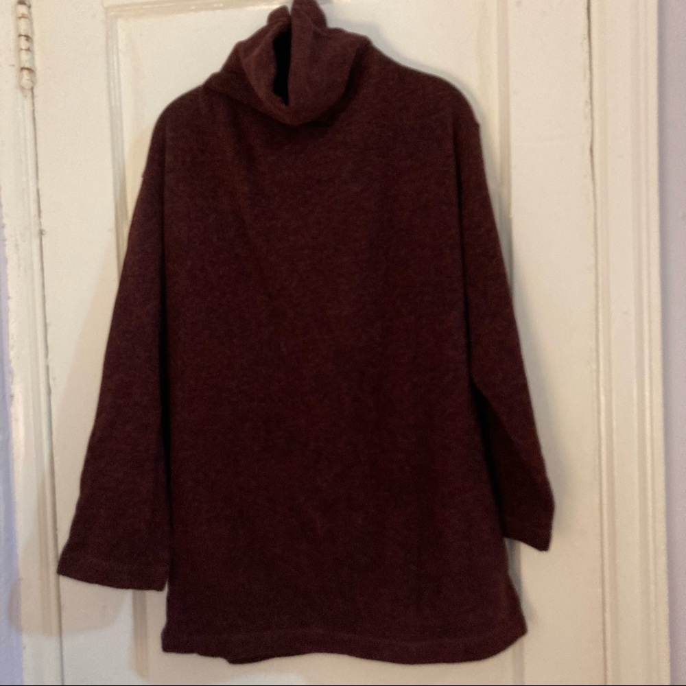 BNWT UNIQLO WOMEN KNITTED FLEECE HIGH-NECK LONG-SLEEVE TUNIC